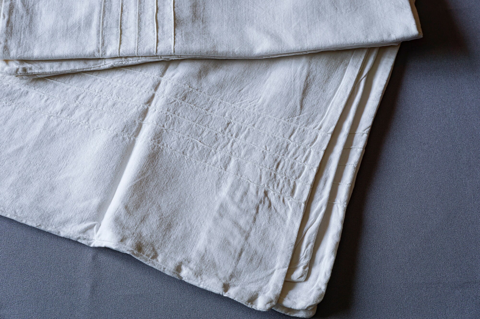 Material for Upcycling Projects Pillowcases Vintage Two Old Etsy