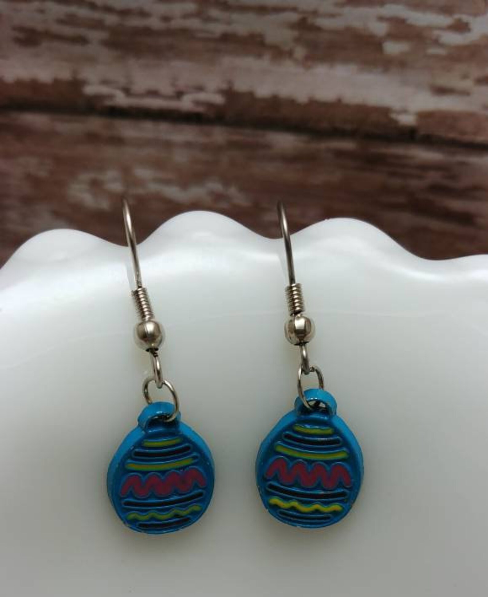 Easter EarringsChristian EarringsEaster Egg EarringsBow Etsy