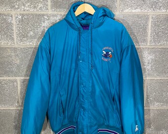 90s Starter Jackets Hornets Etsy 90s Starter Jackets Hornets Etsy