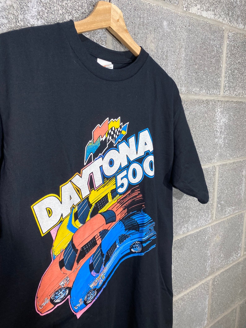 Vintage New With Tags 1990s Daytona 500 NASCAR Racing Graphic | Etsy
