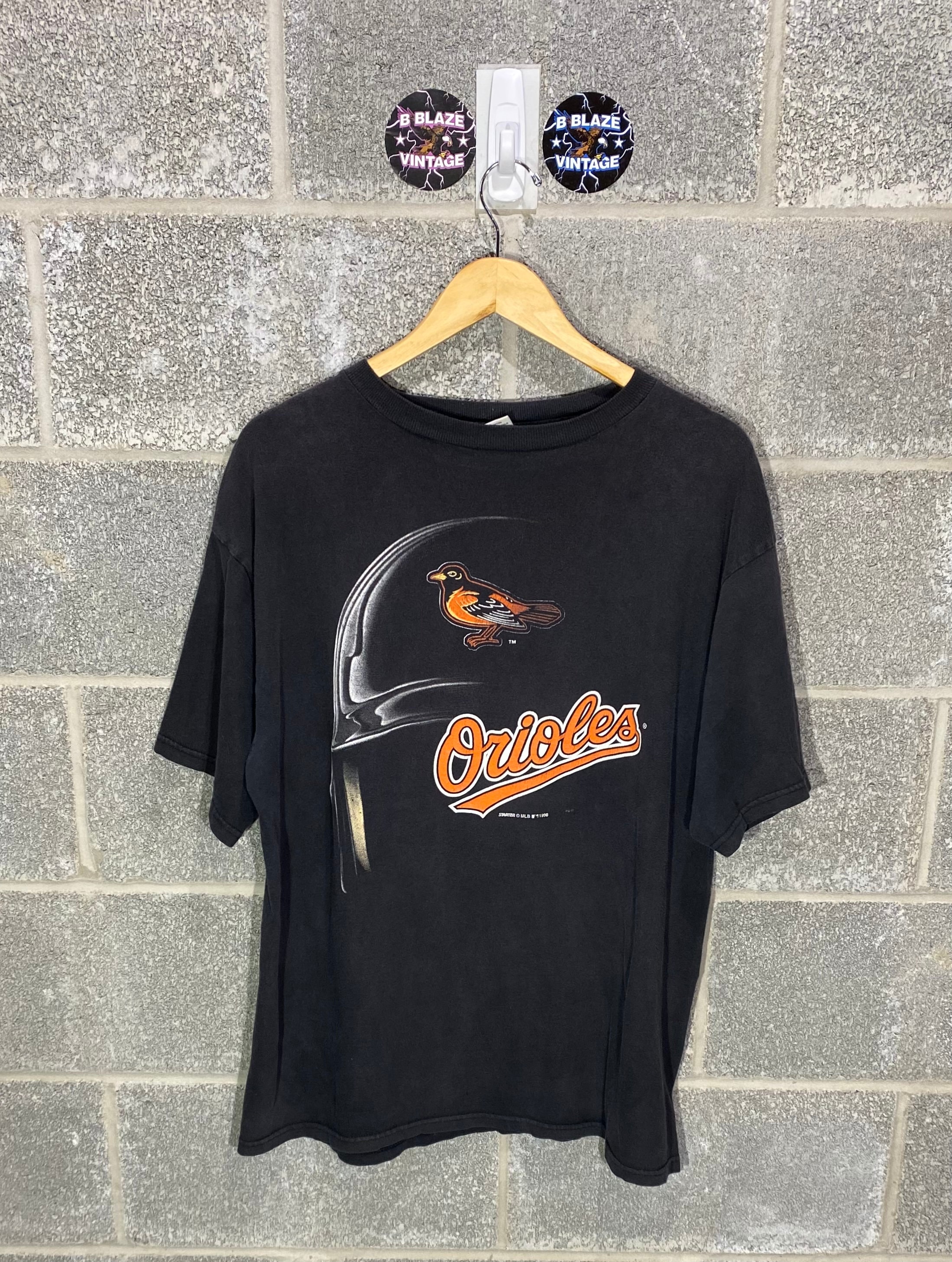 Vintage 1990s Baltimore Orioles MLB Baseball VTG Starter Graphic T shirt Etsy