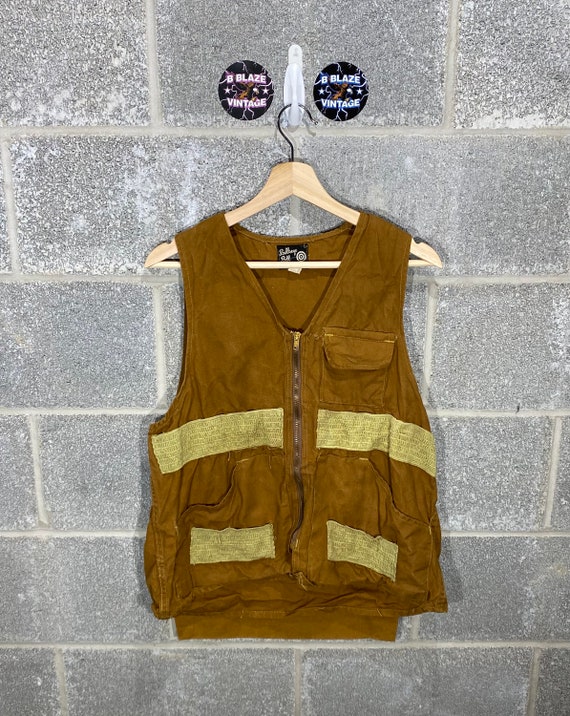 Vintage 1980s Bullseye Bill VTG Hunting Vest