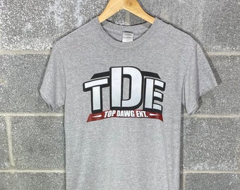 Vintage Y2K 2000s Top Dawg Ent. Entertainment Music Hip Hop Label Graphic Rap Tee Style T-Shirt