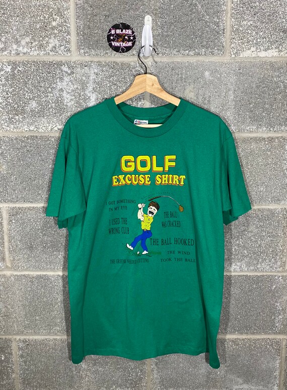 Vintage golf graphic shirt Gem
