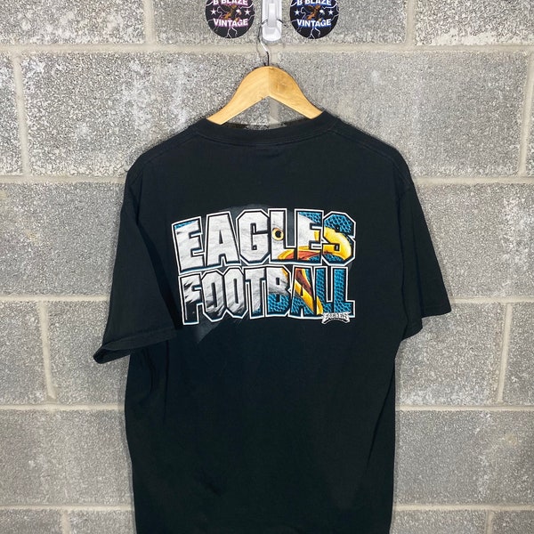 Vintage Y2K 2000s Philadelphia Eagles Not Just Football Eagles Football NFL Graphic T-Shirt