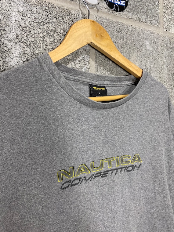 Vintage 1990s Nautica Competition Made in USA T-S… - image 4