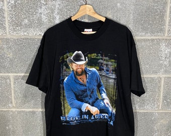 MaMing Toby Keith Womens Casual Baseball Shirt New Short Sleeves T-Shirt Black 
