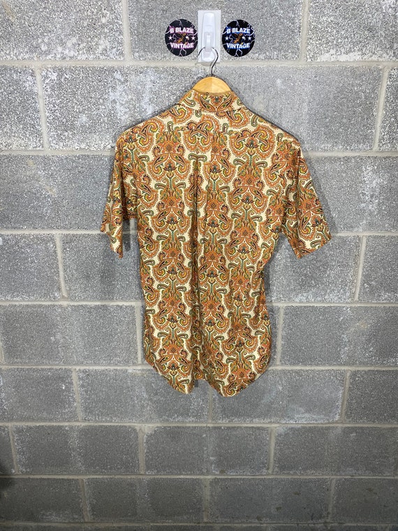 Vintage 1990s Van Heusen VTG Designer Graphic Sho… - image 2