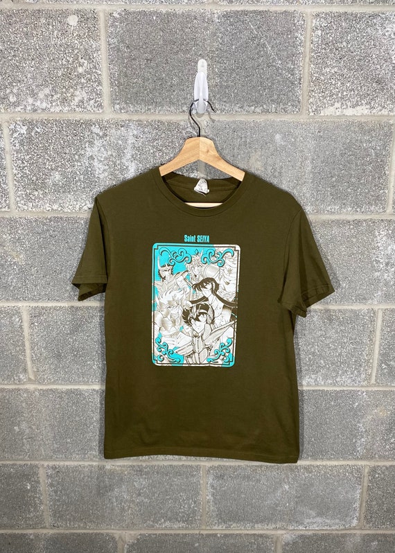 Vintage Y2K 2000s Saint SEIYA Olive 