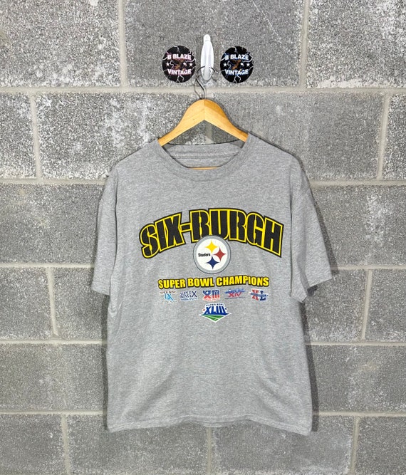 Vintage Y2K 2000s Pittsburgh Steelers Six-Burgh NF