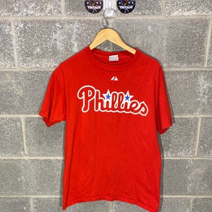 Shane Victorino Philadelphia Phillies Jersey Majestic Authentic size 60