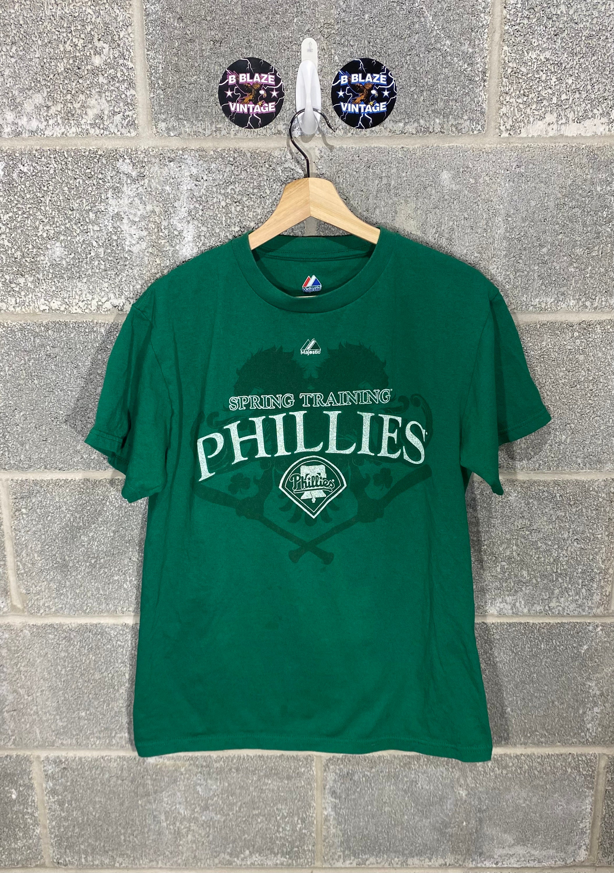 BBlazeVintage Vintage Y2K 2000s Philadelphia Phillies Spring Training MLB Graphic T-Shirt