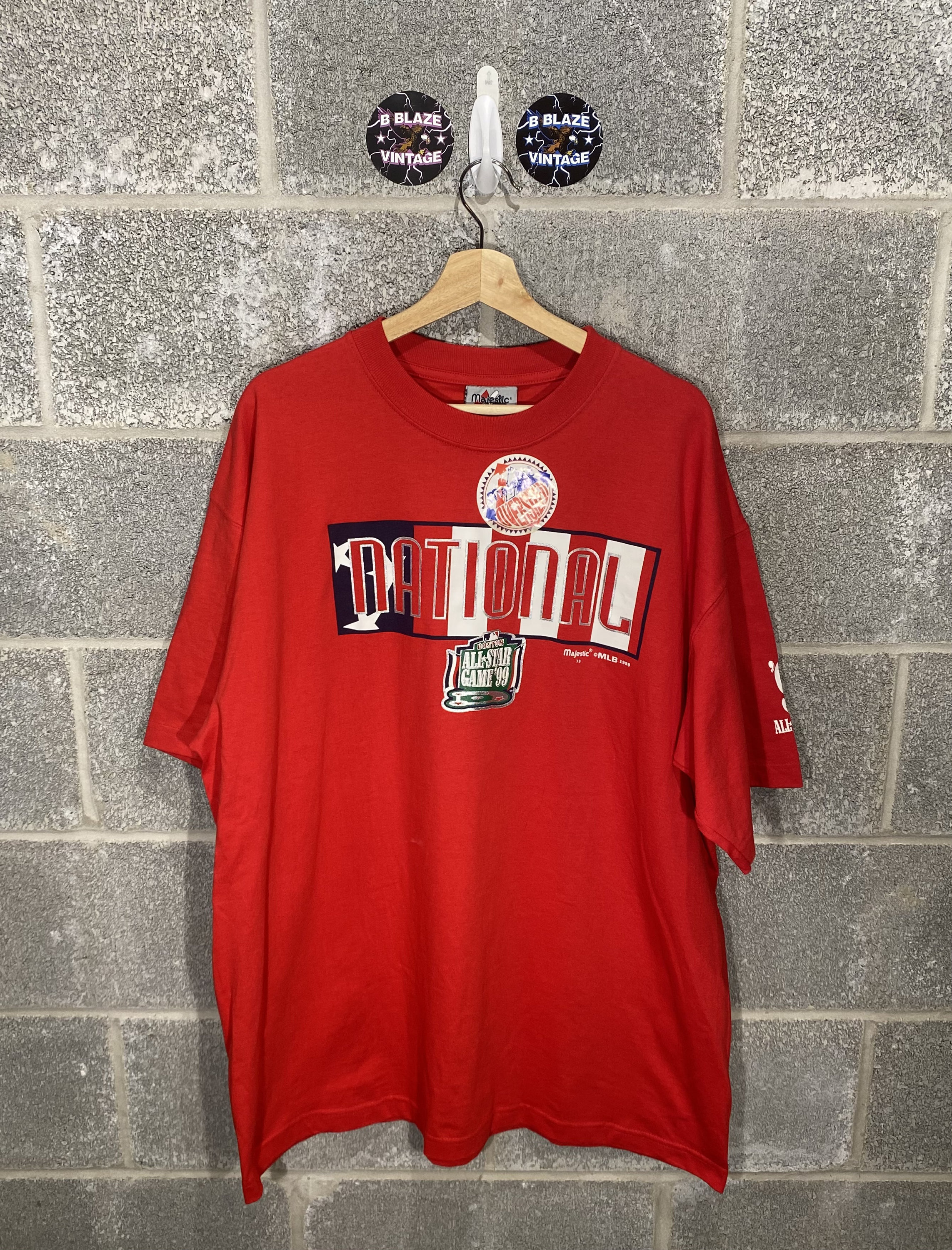 Vintage 1999 MLB boston all star game shirt. Size - Depop