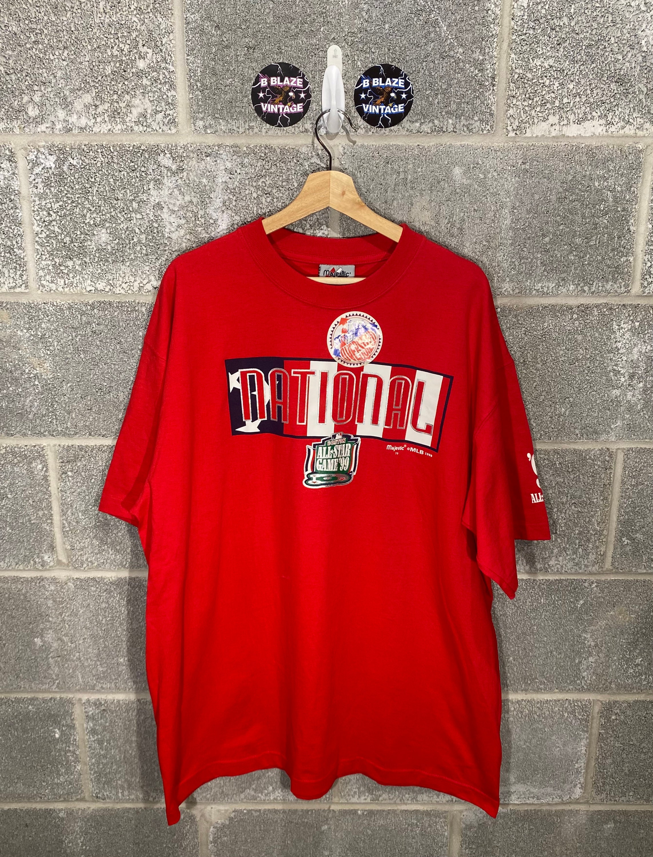 Vintage 1999 MLB boston all star game shirt. Size - Depop