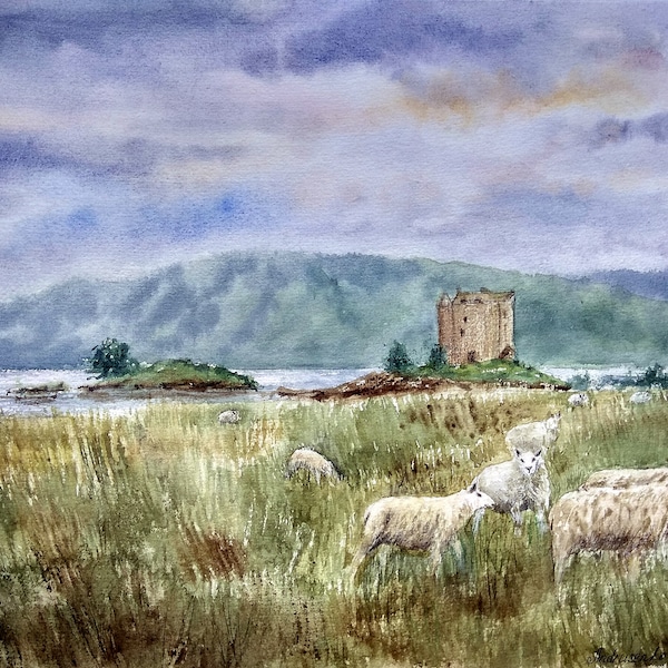 Scottish Artwork Etsy