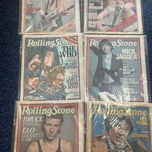 1970s Vintage Rolling Stones Magazines - Etsy