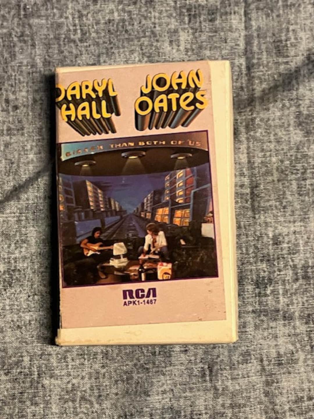 Hall and Oates Vintage RCA Cassette Tape Bigger Than Both of Us Rare ...