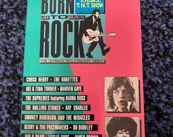 Born to Rock the TAMI TNT Show Chuck Berry Etc. VHS Cassette