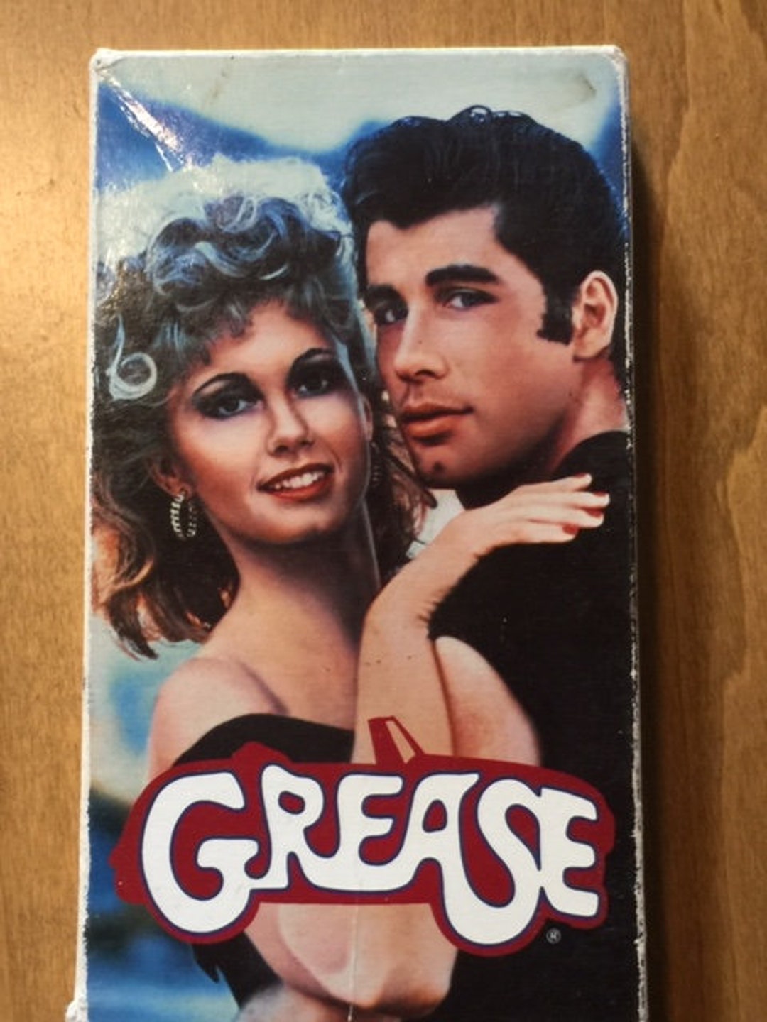 Grease VHS Movie Cassette 1990 Classic Vintage Tape Iconic Film Musical