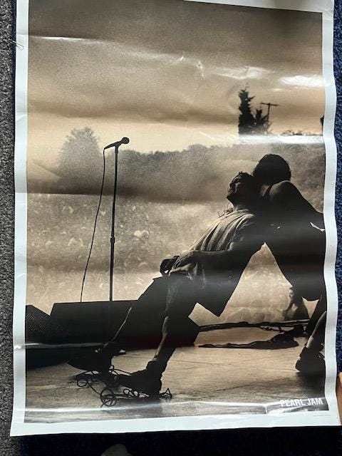 Vintage Pearl Jam Poster – David Westenberg Photo – Q3 Posters (c