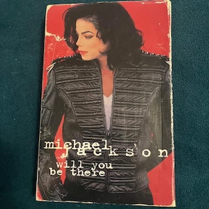 Michael Jackson Will You Be There Audio Tape Cassette Single - Etsy