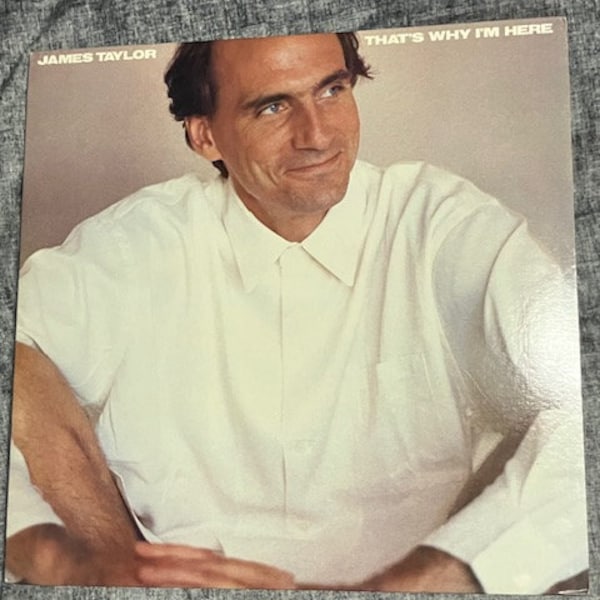 James Taylor That's Why Im Here 33rpm Vinyl Record Album