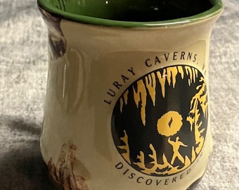 Luray Caverns VA Wishing Well Souvenir Mug Ceramic