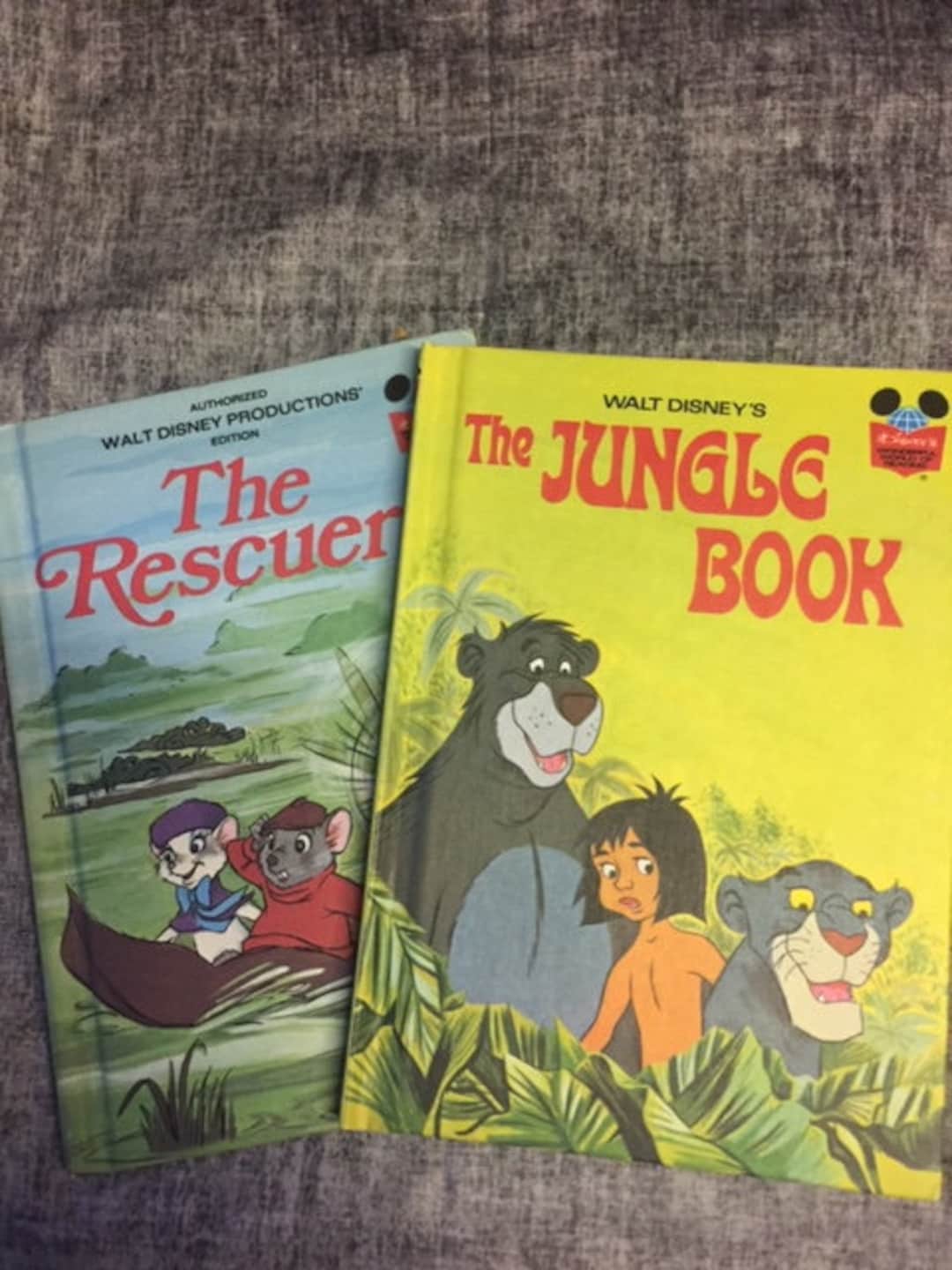 Walt Disney Children's Books - Jungle Book and the Rescuers Classic ...
