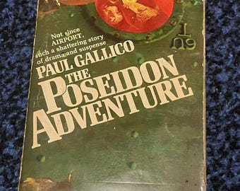 Poseidon Adventure Paul Gallico Vintage Paperback Fiction