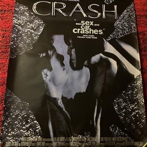 Crash (1996) Original Theatrical One-sheet Poster 27x40 — James