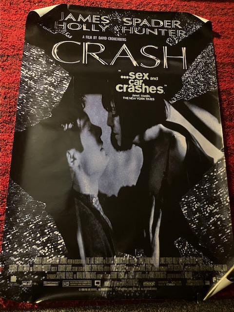 Crash (1996) Original Theatrical One-sheet Poster 27x40 — James