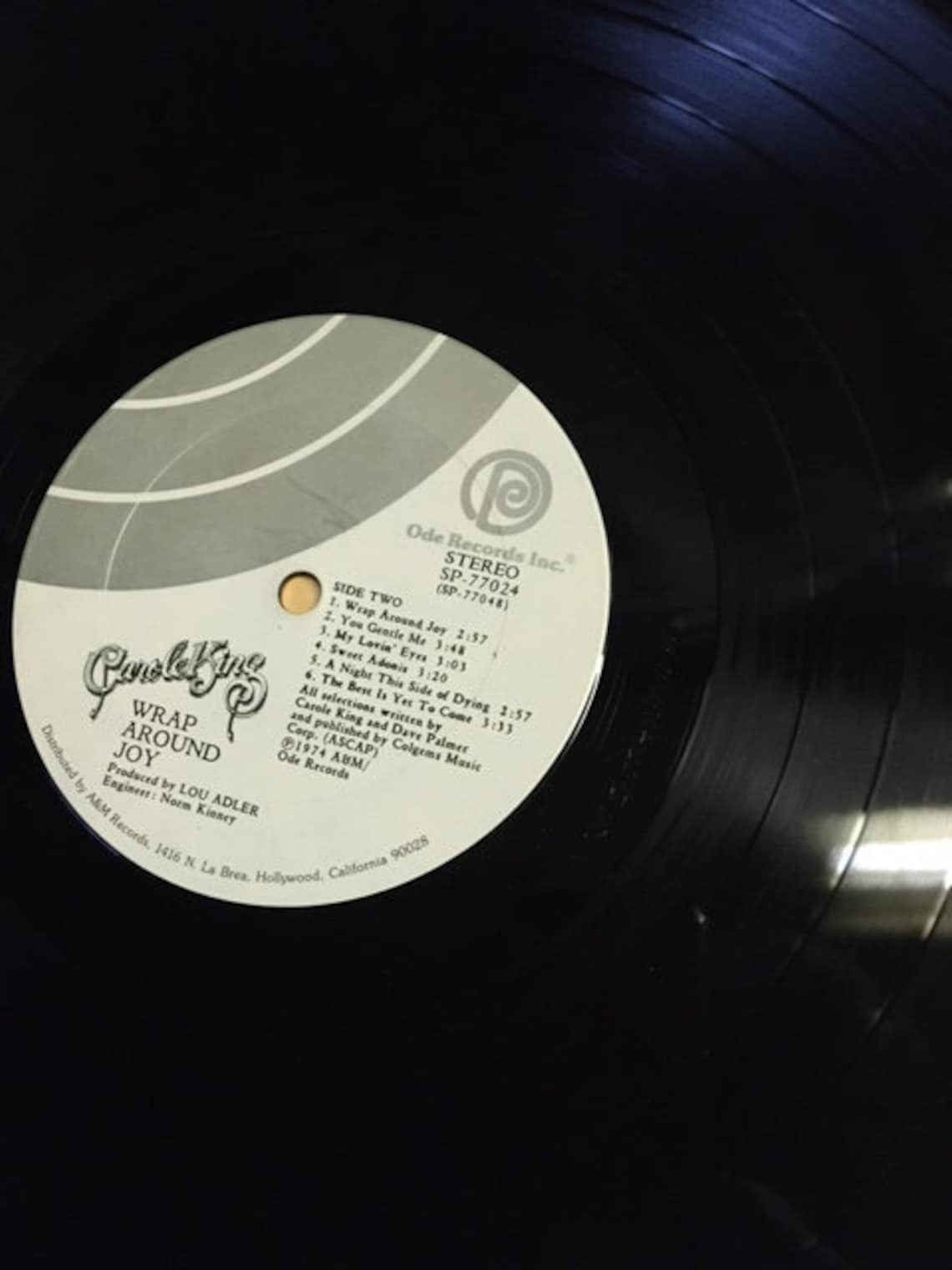 Carole King Wrap Around Joy 1974 Vinyl Album 33RPM Etsy