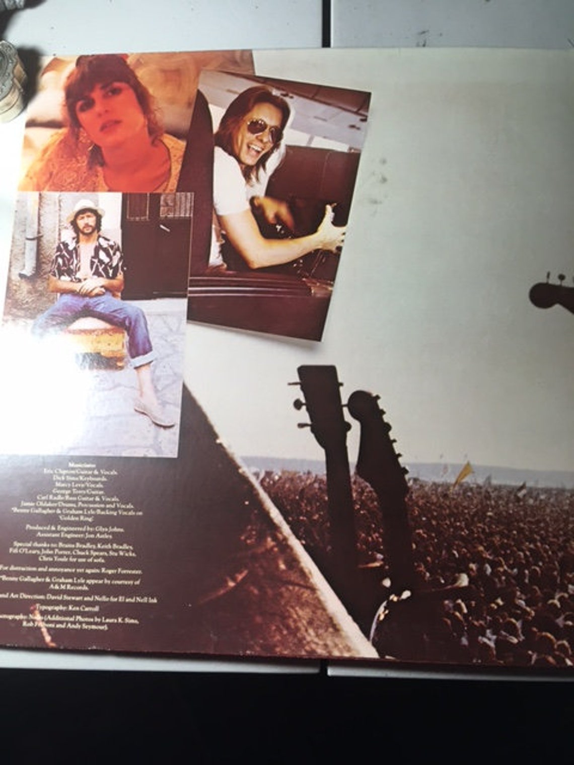 Eric Clapton Backless Vinyl Album 1978 | Etsy