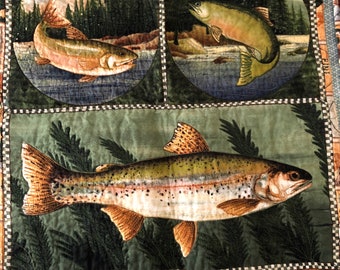 Gewatteerde placemats