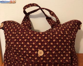 Sac à main matelassé fait à la main