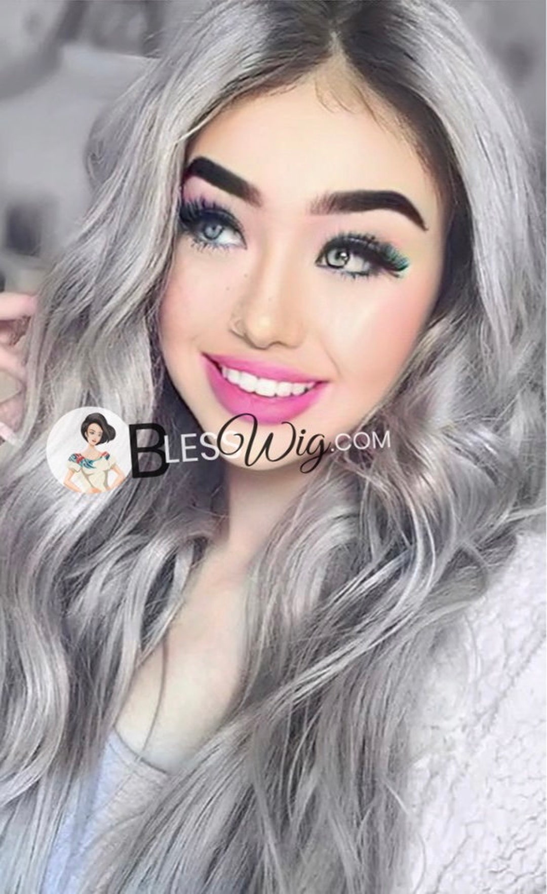 Blesswig/ Blesswig/ Real 100% Human HAIR. Cuticle …