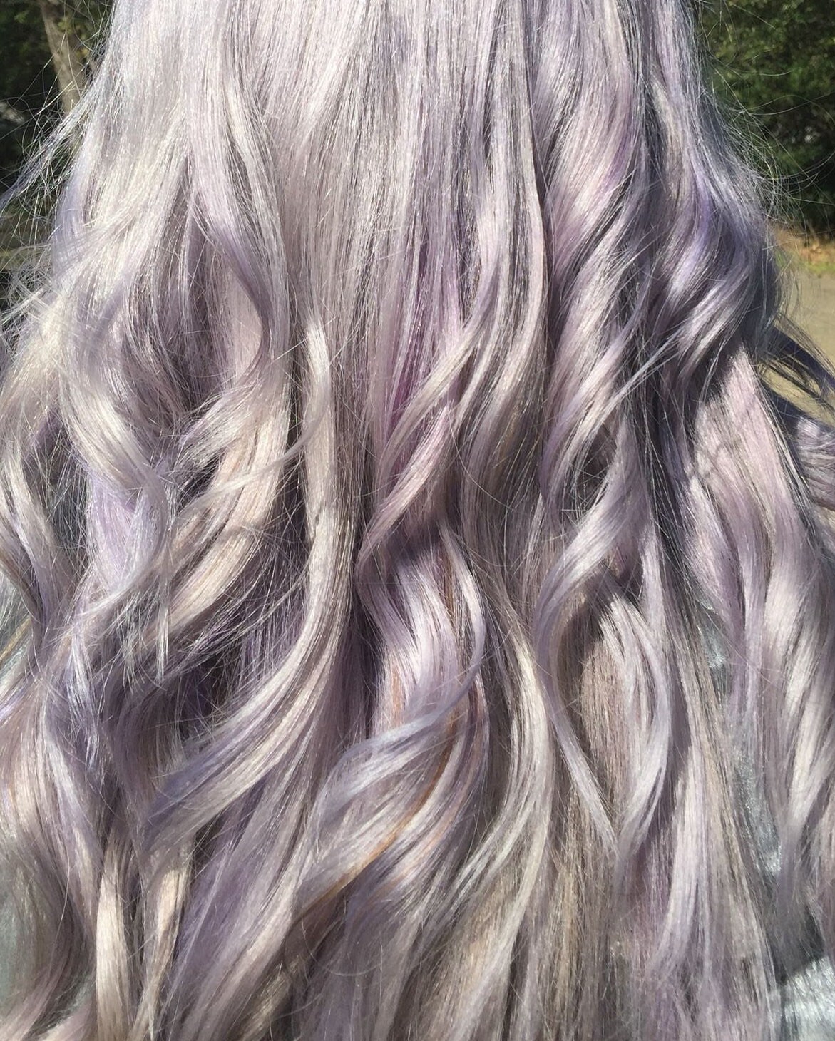 Healthy 100% Human HAIR. Cuticle Intact and Aligned/ Lilac - Etsy