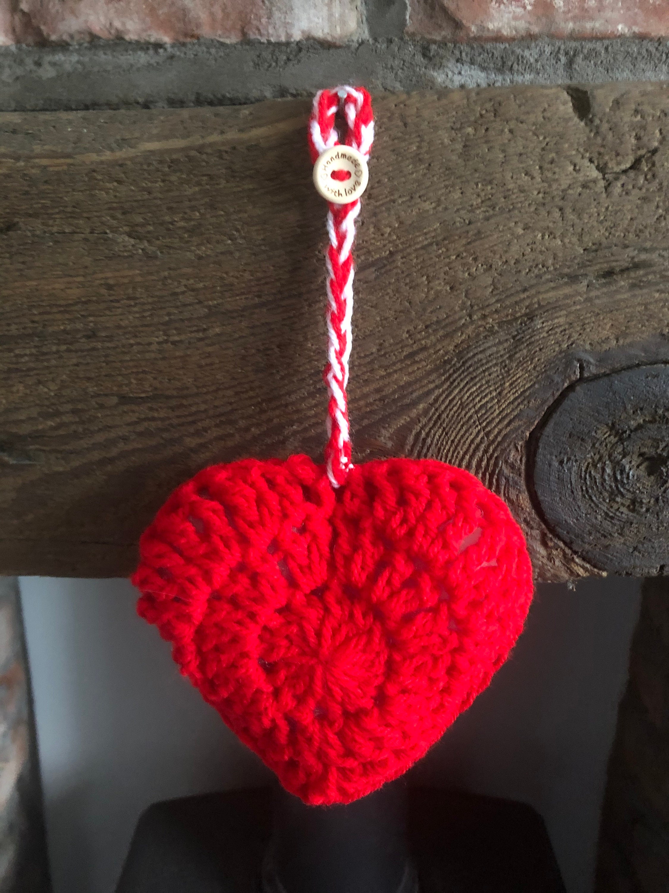 Coeurs Suspendus Faits à La Main