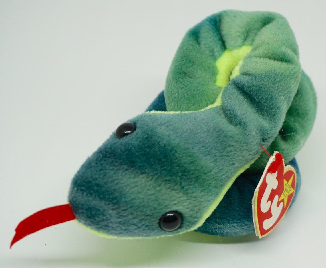 Beanie 'Original' Baby HISSY the Snake Etsy