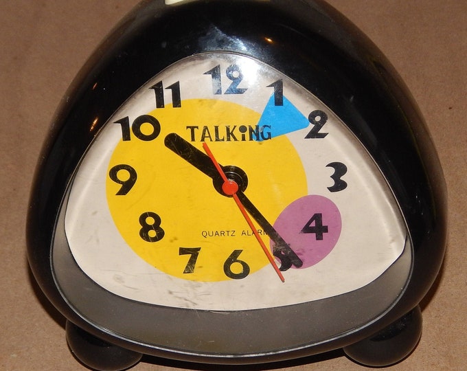 Retro Ultmost Talking Alarm Clock Etsy