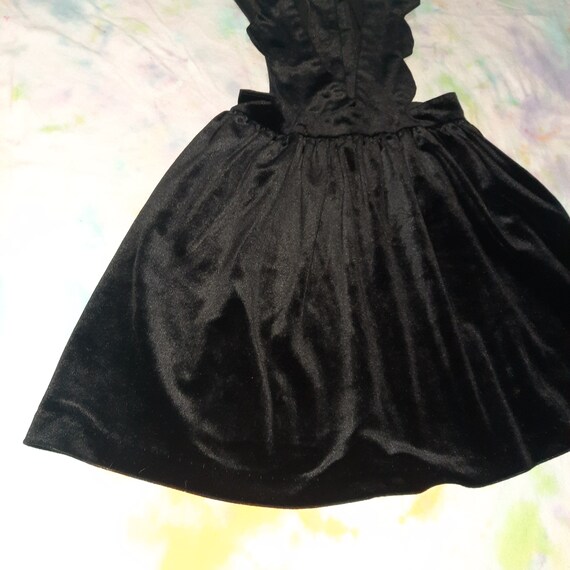 Vintage Velvet Dress Girls 4 The Designer Collect… - image 3