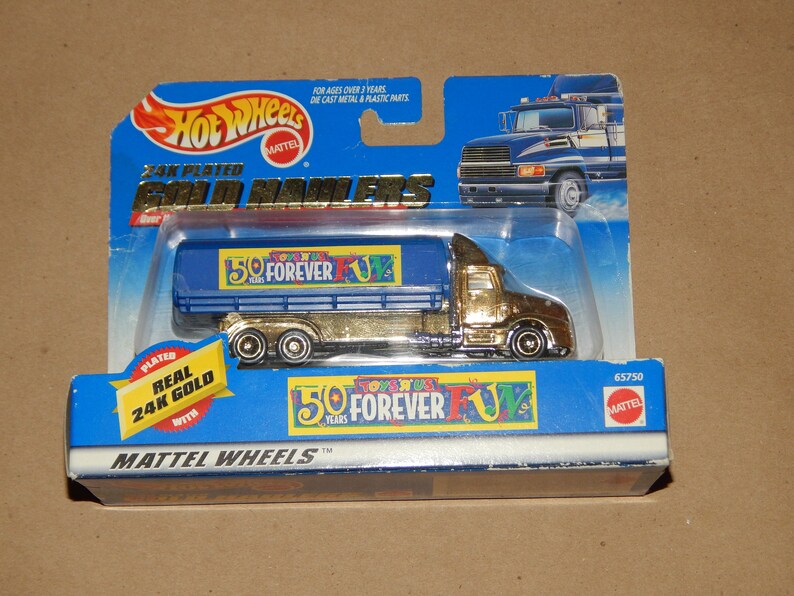 hot wheels 24k plated gold haulers