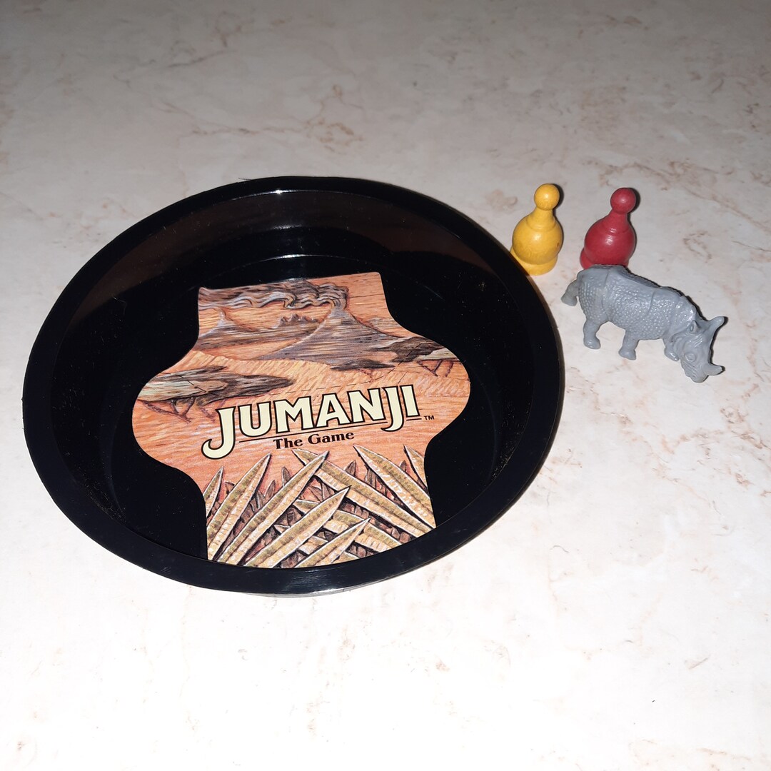 Jumanji Board Game Replacement Pieces Vintage 1995 Etsy