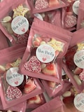 Personalised hen party sweets candy pouches hen party favours Treat bags hen party bag fillers chocolate party buffet