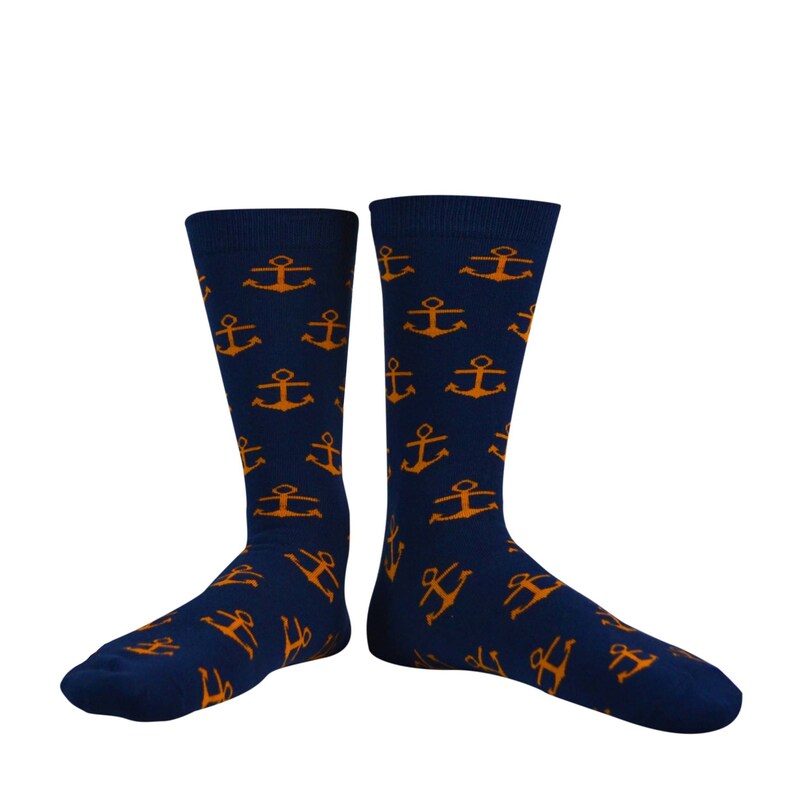 For Sailors Unique Socks Womens Socks Men Socks Anchor Socks Gift for Him Gift for Groomsmen Boat Socks Fun Socks
