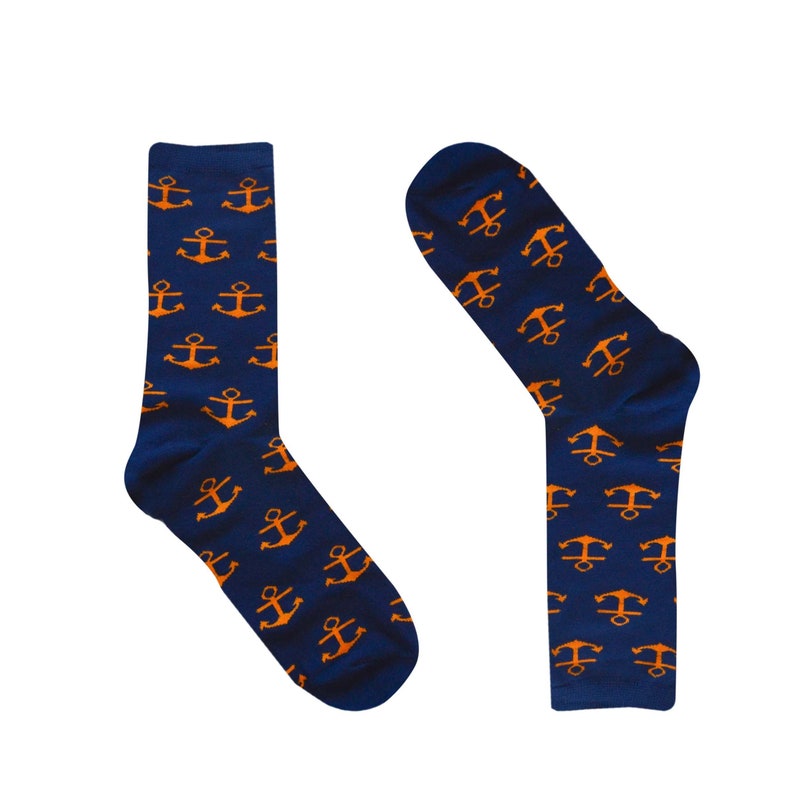 For Sailors Unique Socks Womens Socks Men Socks Anchor Socks Gift for Him Gift for Groomsmen Boat Socks Fun Socks