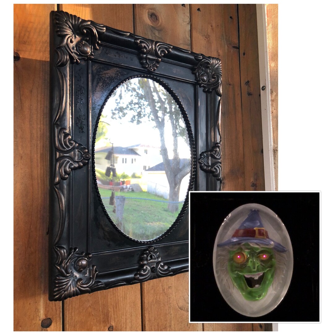 Animated Halloween Mirror - Etsy