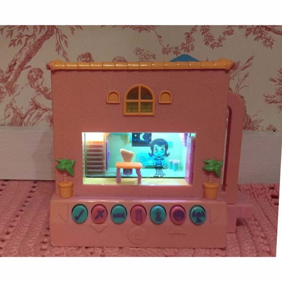 Vintage Pink Pixel Chix House Etsy