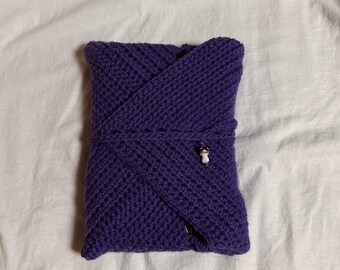 Purple Mushroom Book Sleeve