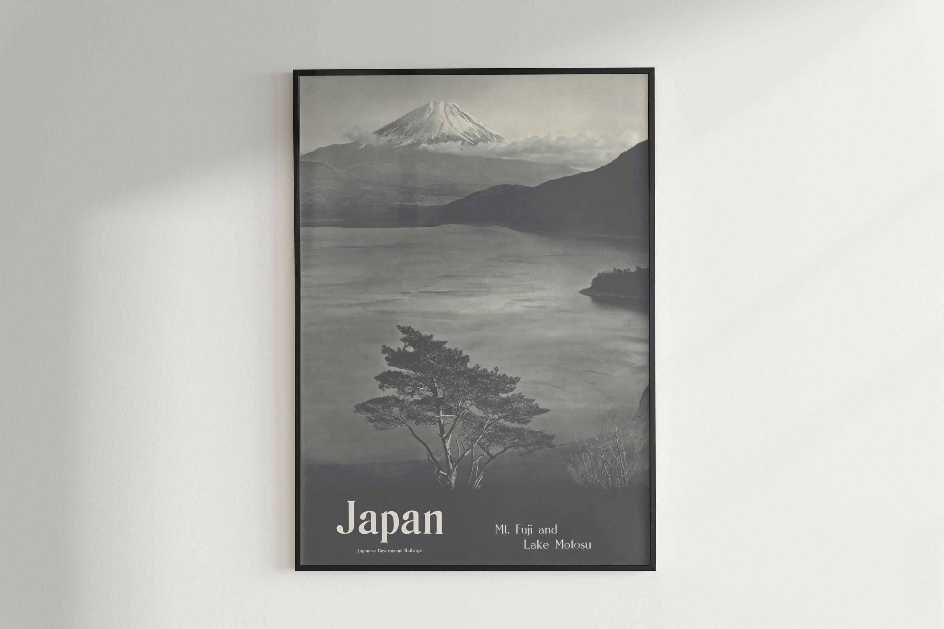 Vintage Japan Travel Poster - Japanese Government Railways - Physical ...
